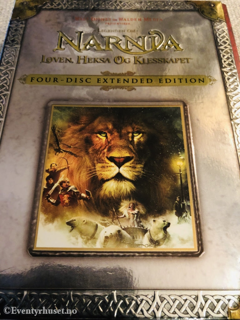 Narnia. Løven Heksa Og Klesskapet. 2006. Dvd Samleboks.