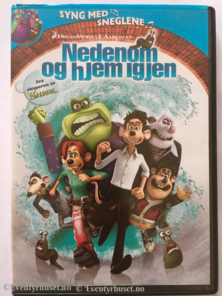Nedenom Og Hjem Igjen. Dvd. Dvd