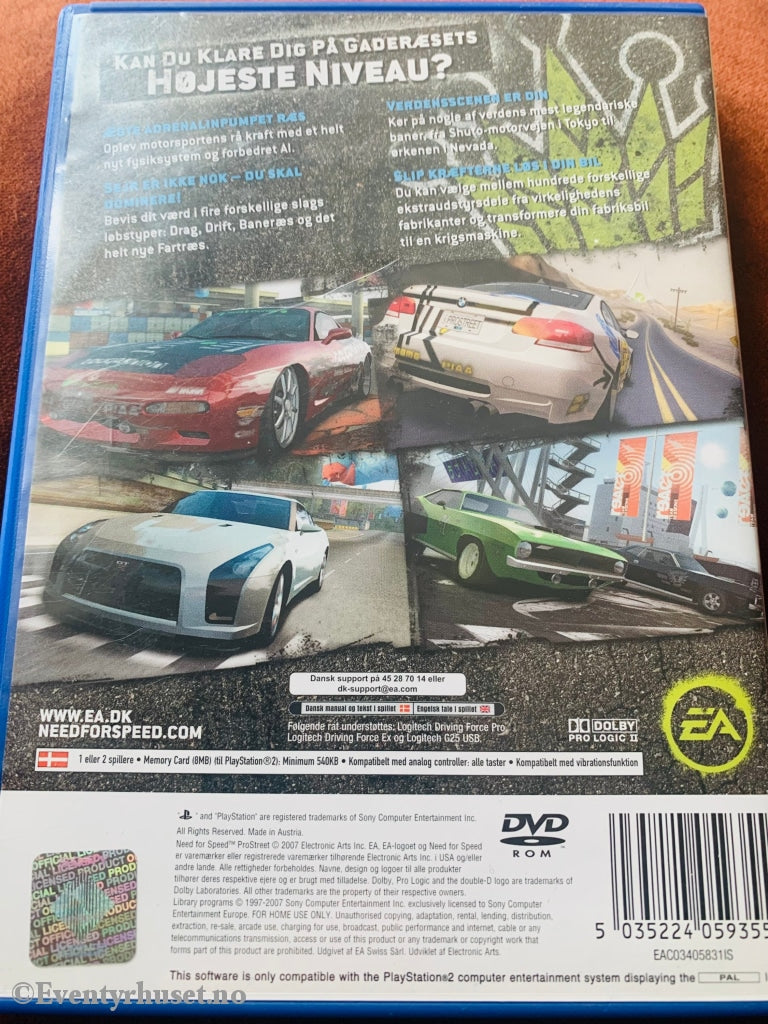Need For Speed Pro Street. Ps2. Ps2
