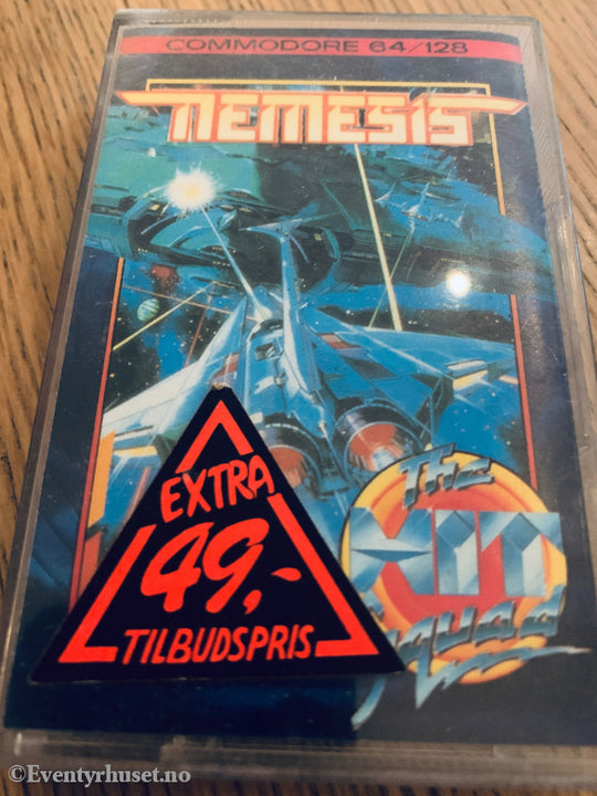 Nemesis (1986). Commodore 64 (C64) spill solgt i Norge!