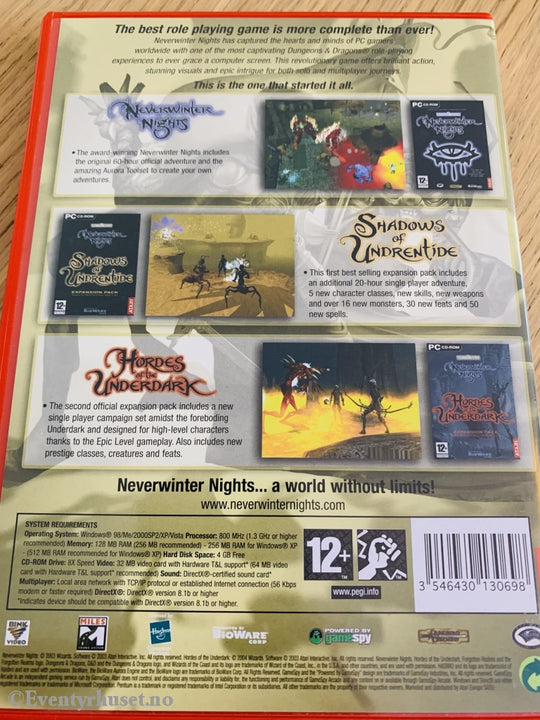 Newerwinter Nights (Best Of Atari). Pc-Spill. Pc Spill