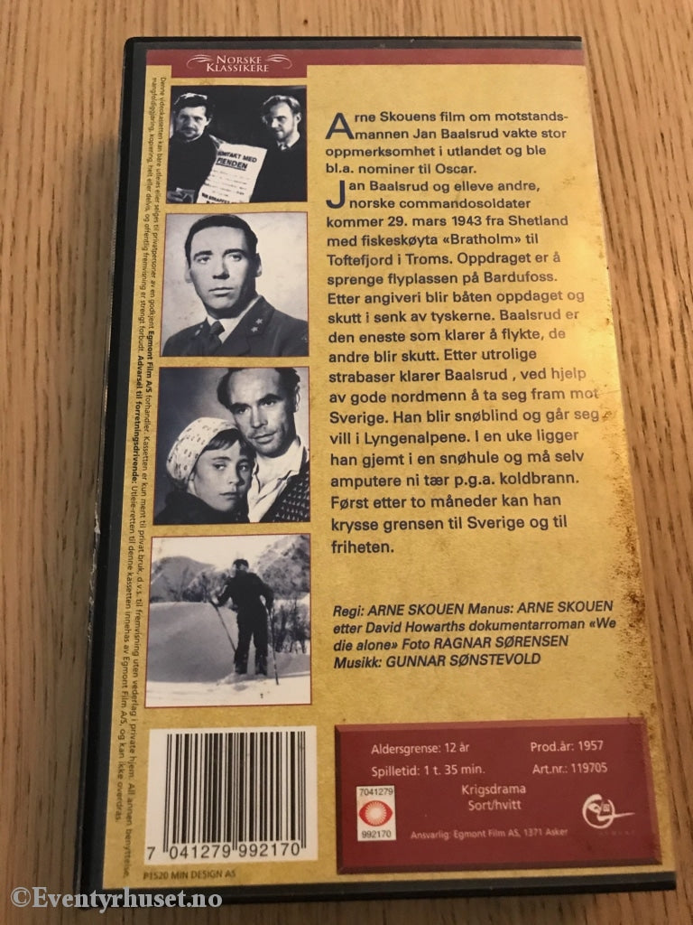 Ni Liv. 1957. Vhs. Vhs