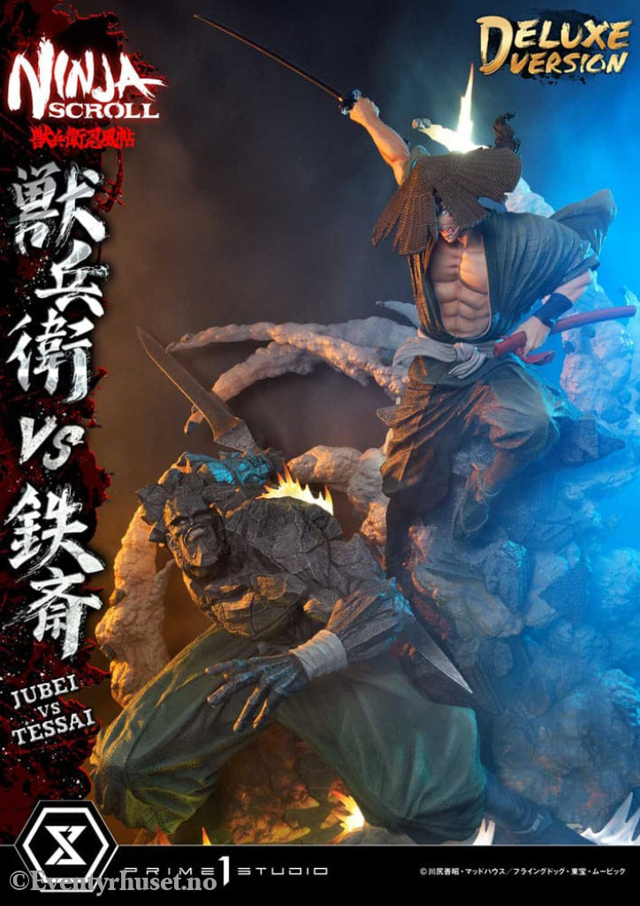 Ninja Scroll Ultimate Premium Masterline Series Statue 1/4 Jubei Versus Tessai Deluxe Bonus Version 101 cm Collectibles