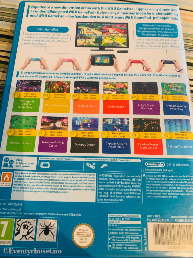 Nintendoland. Wii U. U