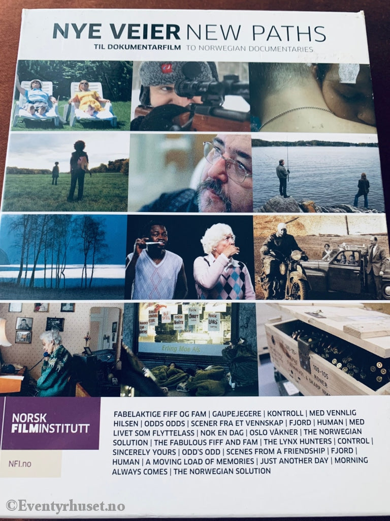 Nye Veier Til Dokumentarfilm / New Paths To Norwegian Documentaries. 2010. Dvd Samleboks.