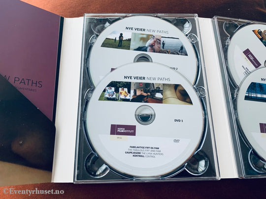 Nye Veier Til Dokumentarfilm / New Paths To Norwegian Documentaries. 2010. Dvd Samleboks.