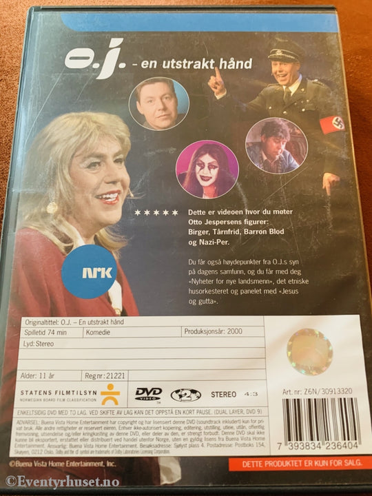 O. J. En Utstrakt Hånd (Nrk). 2000. Dvd. Dvd