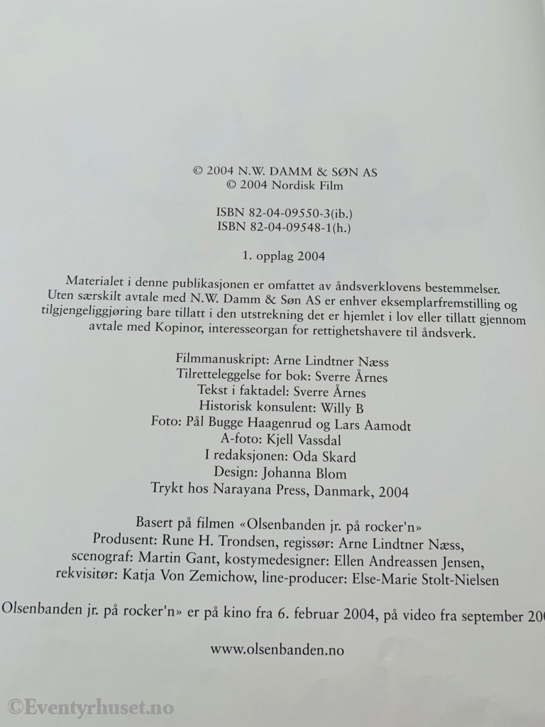Olsenbanden På Rocker´n. Fortelling