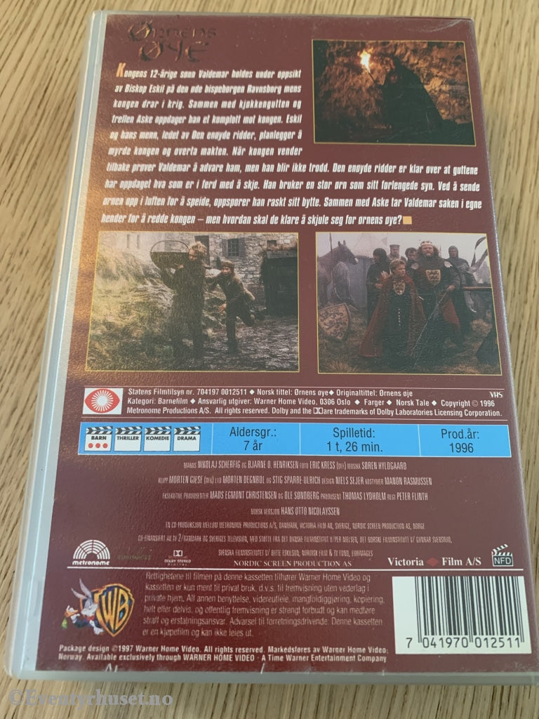 Ørnens Øye. 1996. Vhs. Vhs