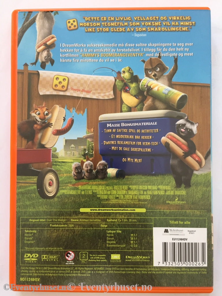 Over Hekken. Dvd. Dvd