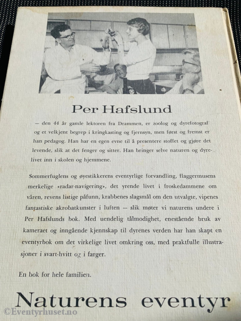 Per Hafslund. 1962. Naturens Eventyr. Fortelling