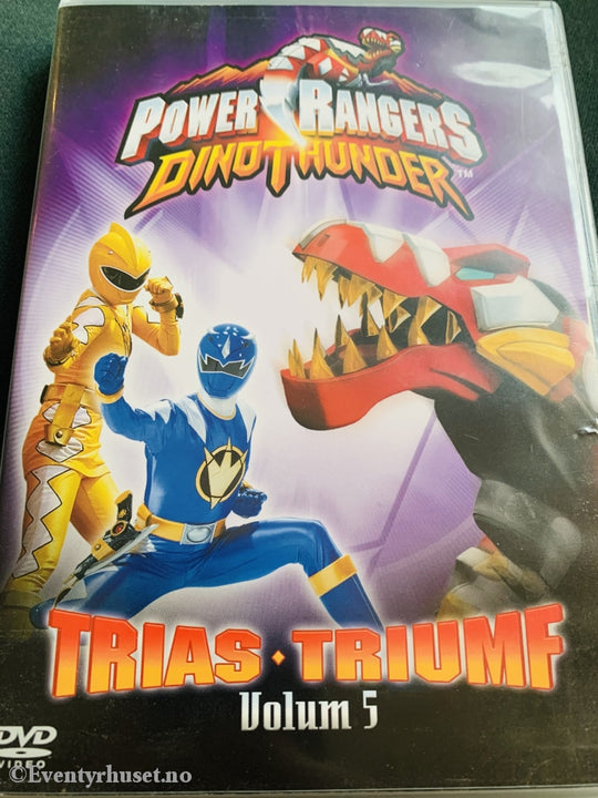 Power Rangers. Dino Thunder. Vol. 5. Trias Triumf. 2004. Dvd. Dvd