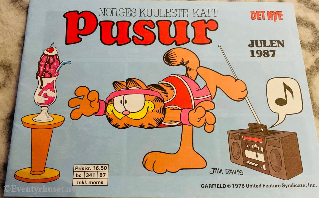 Pusur. Julen 1987. Julehefter
