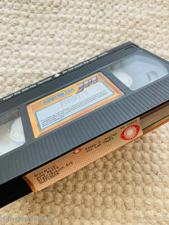 Rambo 3. 1986. Vhs Big Box.