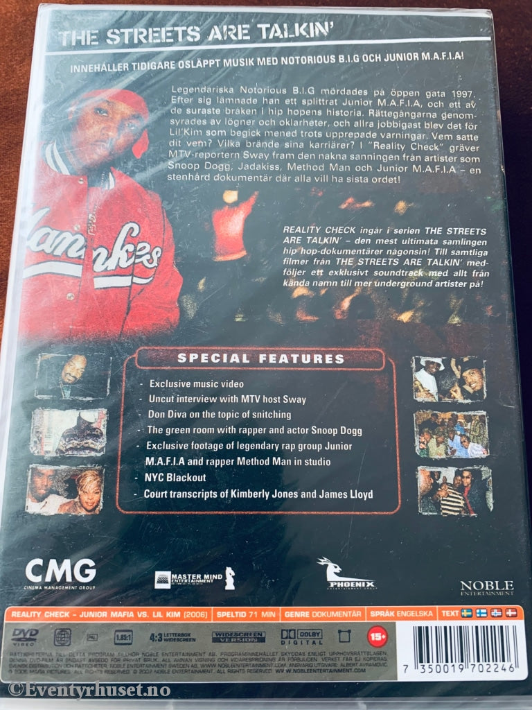 Reality Check. Dvd. Ny I Plast! Dvd