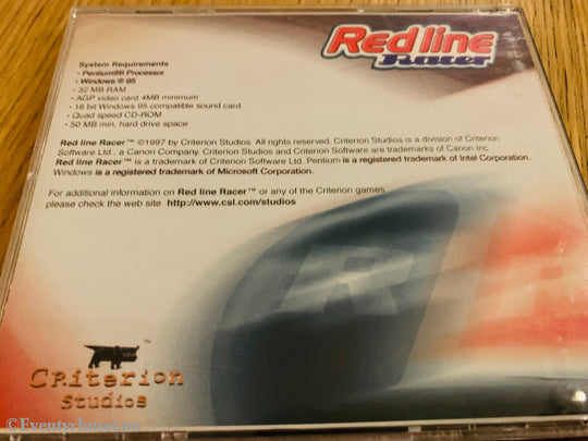 Red Line Racer. Pc-Spill. Pc Spill