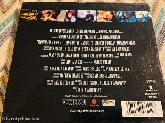 Requiem For A Dream - Soundtrack. 2000. Cd. Cd