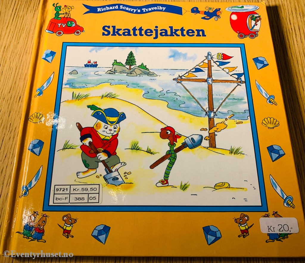 Richard Scarrys Travelby. Skattejakten. Fortelling