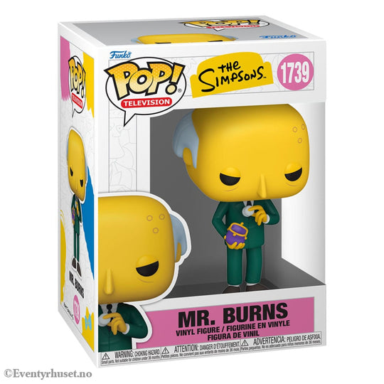 Simpsons POP! TV Vinyl Figure Mr.Burns 9 cm Collectibles
