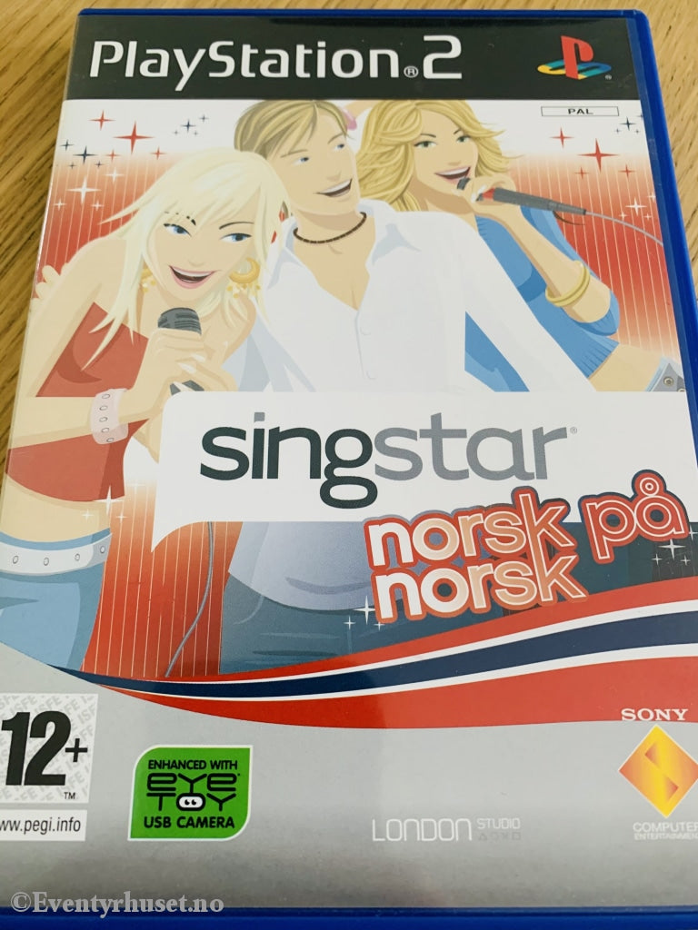 Singstar. Norsk På Norsk. Ps2. Ps2