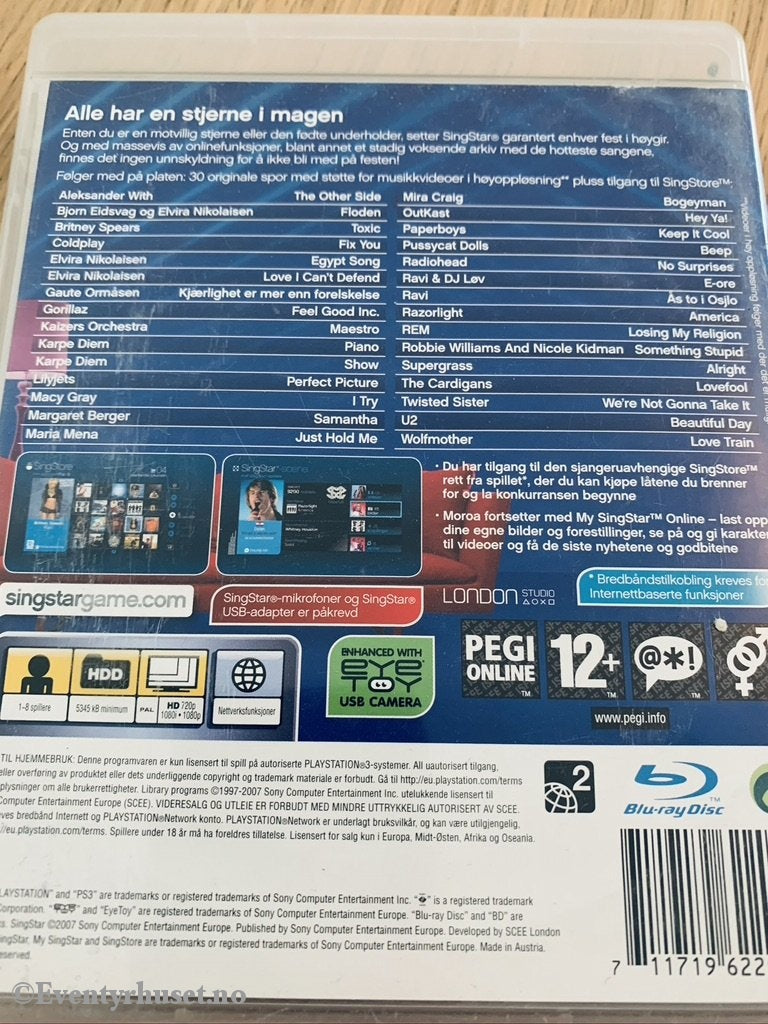 Singstar. Ps3. Ps3