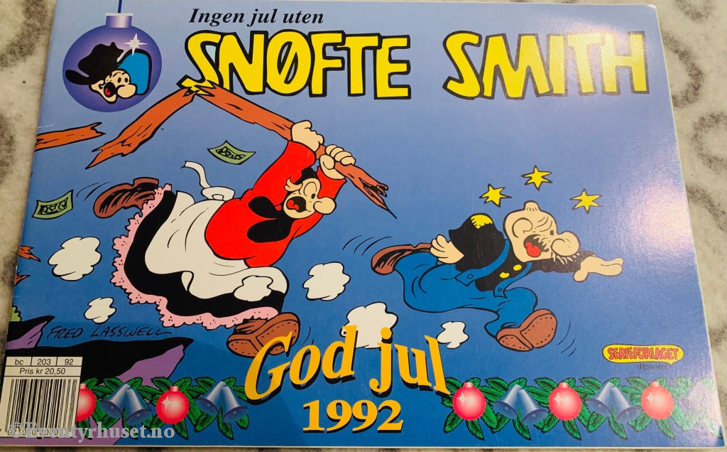 Snøfte Smith. Julen 1992. Julehefter