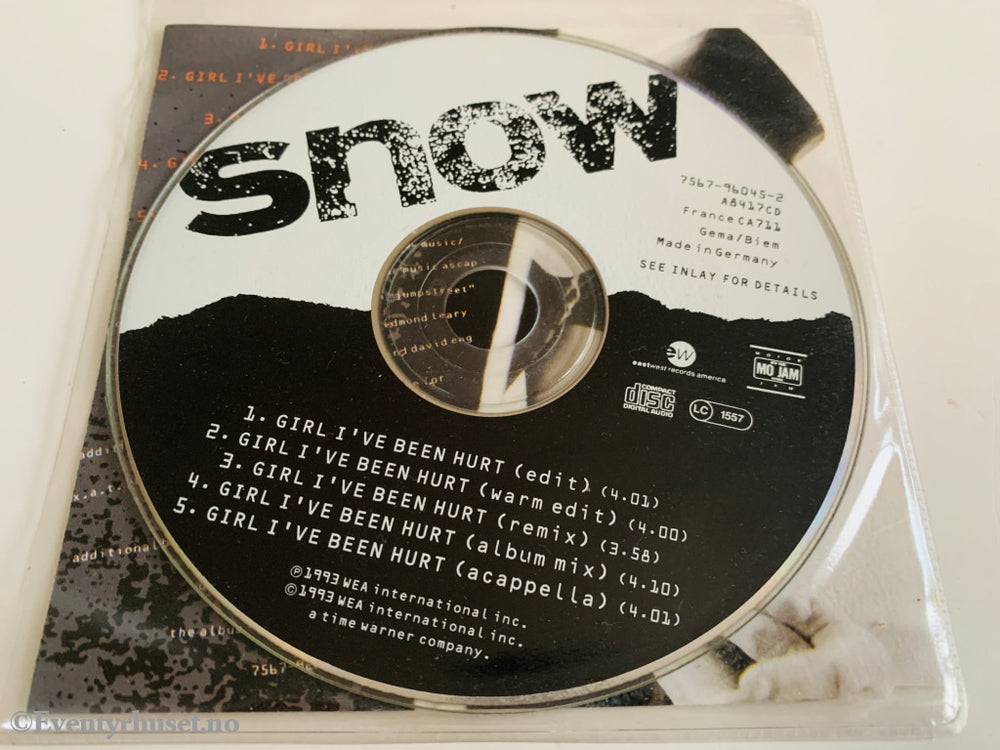 Snow (1993) - Girl I've Been Hurt - CD singel
