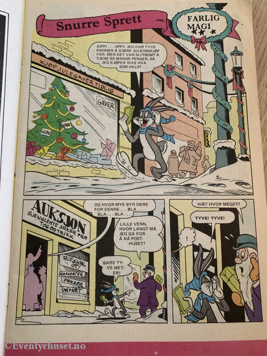 Snurres Jul. Uke 46-1982. Tegneserieblad