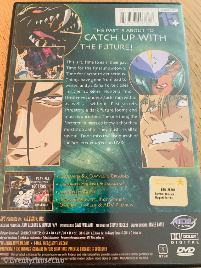 Sorcerer Hunters - Magical Battles. Dvd. Dvd