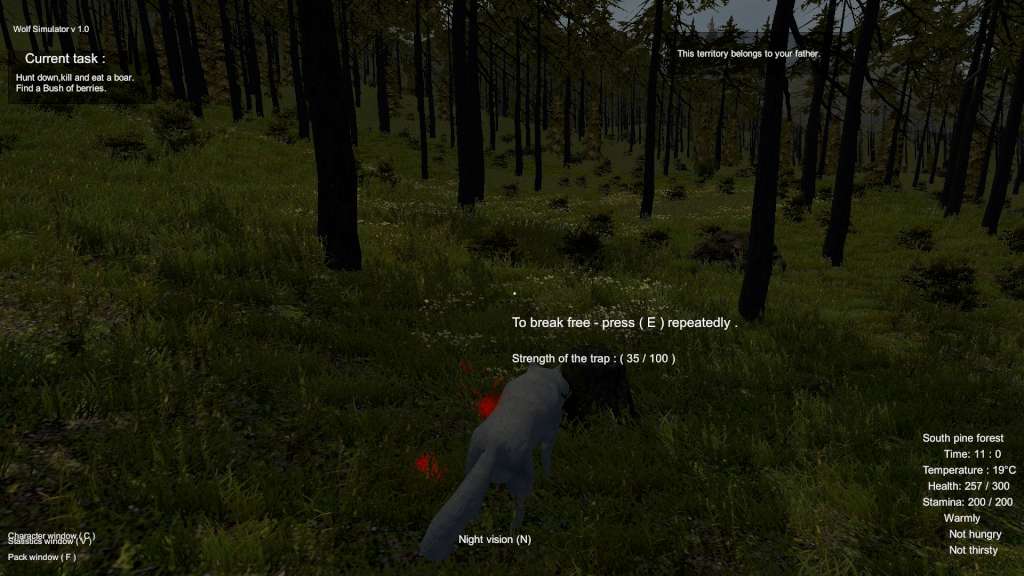 Wolf Simulator Steam CD Key