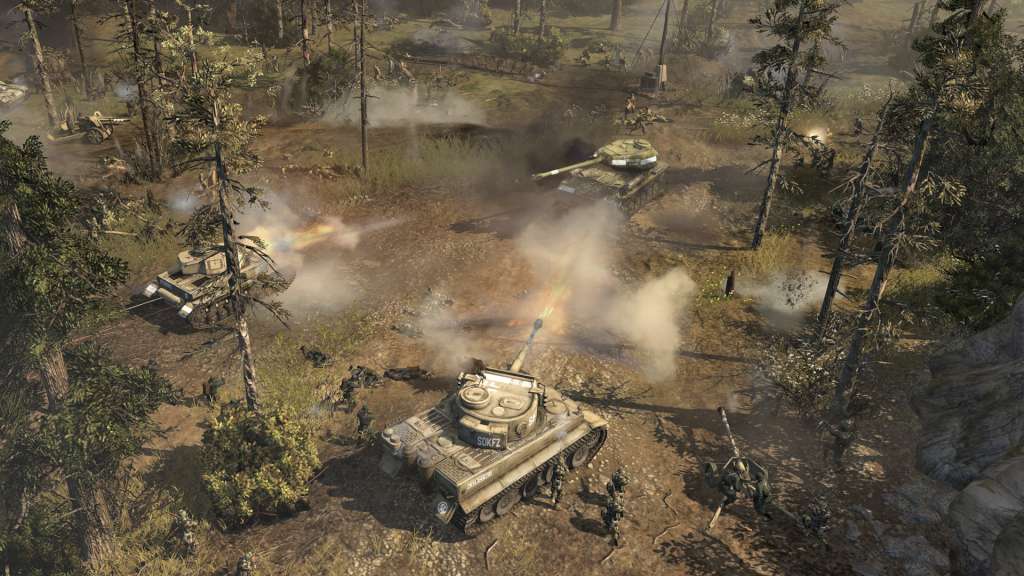 Company of Heroes 2 - German Skin: Four Color Disruptive Pattern Bundle Steam CD Key