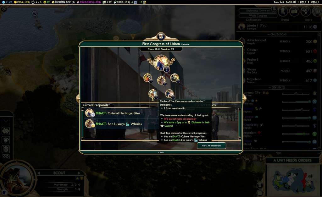 Sid Meier's Civilization V - Brave New World Expansion EU Steam CD Key