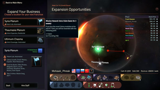Offworld Trading Company - The Patron and the Patriot DLC Steam CD Key