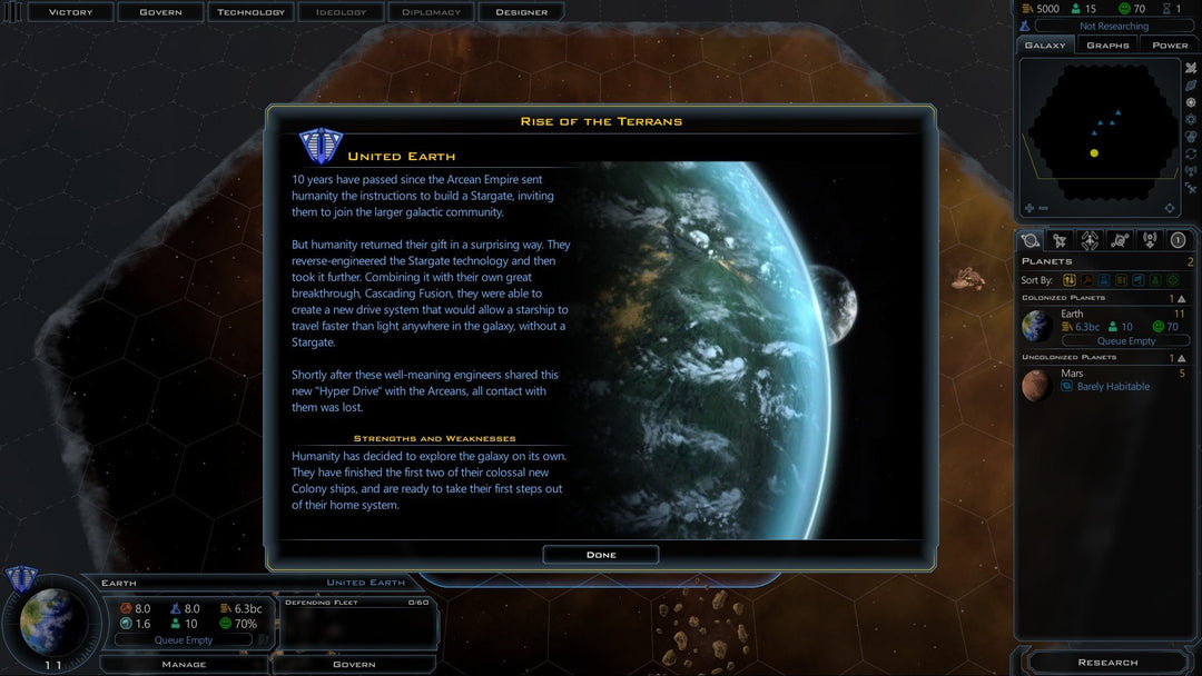 Galactic Civilizations III - Rise of the Terrans DLC Steam CD Key
