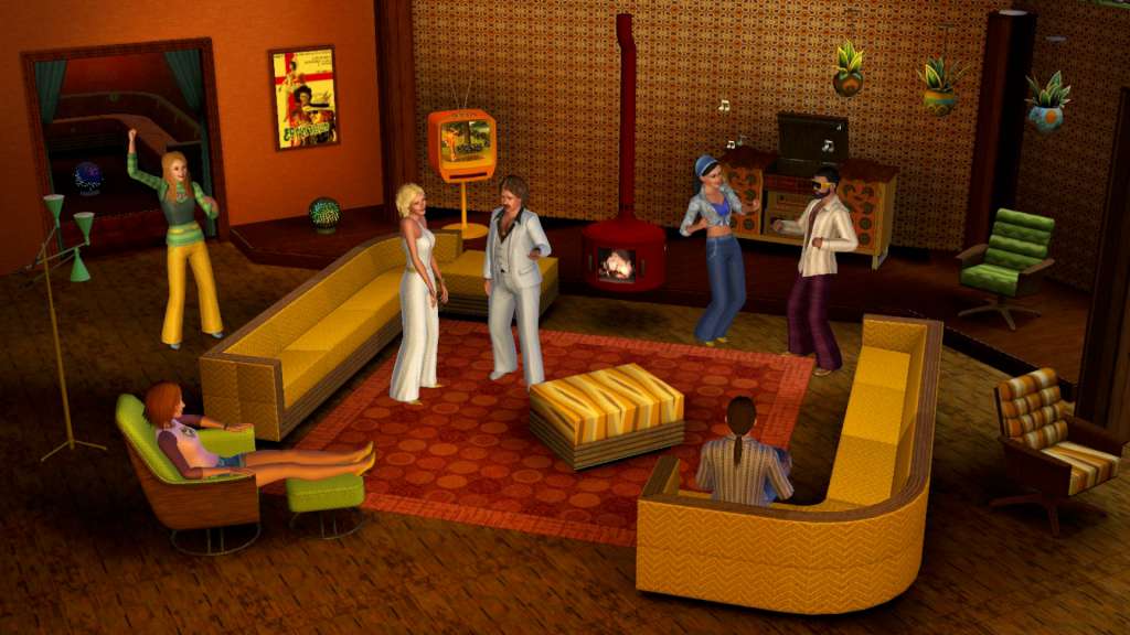 The Sims 3 - 70s, 80s, & 90s Stuff Pack DLC PC EA App CD Key