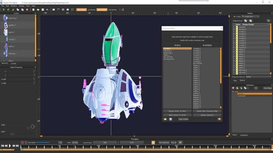 Spriter: Radius-Wing SHMUP Animated Art Pack Steam CD Key