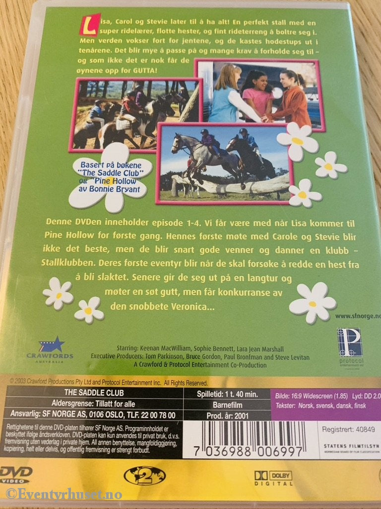 Stallgjengen 1. 2001. Stallklubben. Dvd. Dvd