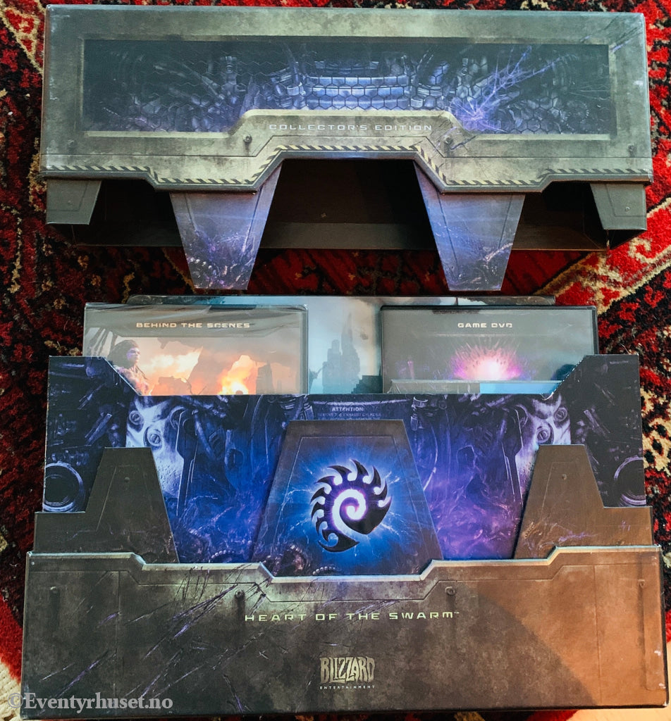 Star Craft 2 - Heart of the Swarm. Collectors Edition. PC. Ubrukt!