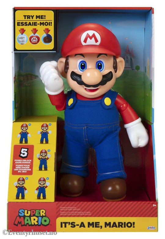 Super Mario Talking Action Figure It’s-A Me! Mario 36 cm Toys