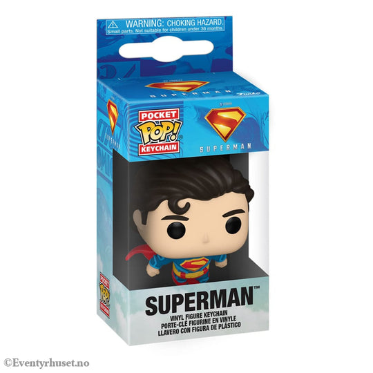 Superman (2025) POP! Vinyl Keychains 4 cm Superman Display (12) Fashion & Accessories