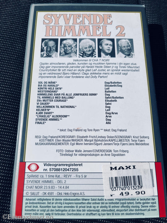 Syvende Himmel. 1983/84. Vol. 2. Vhs. Vhs
