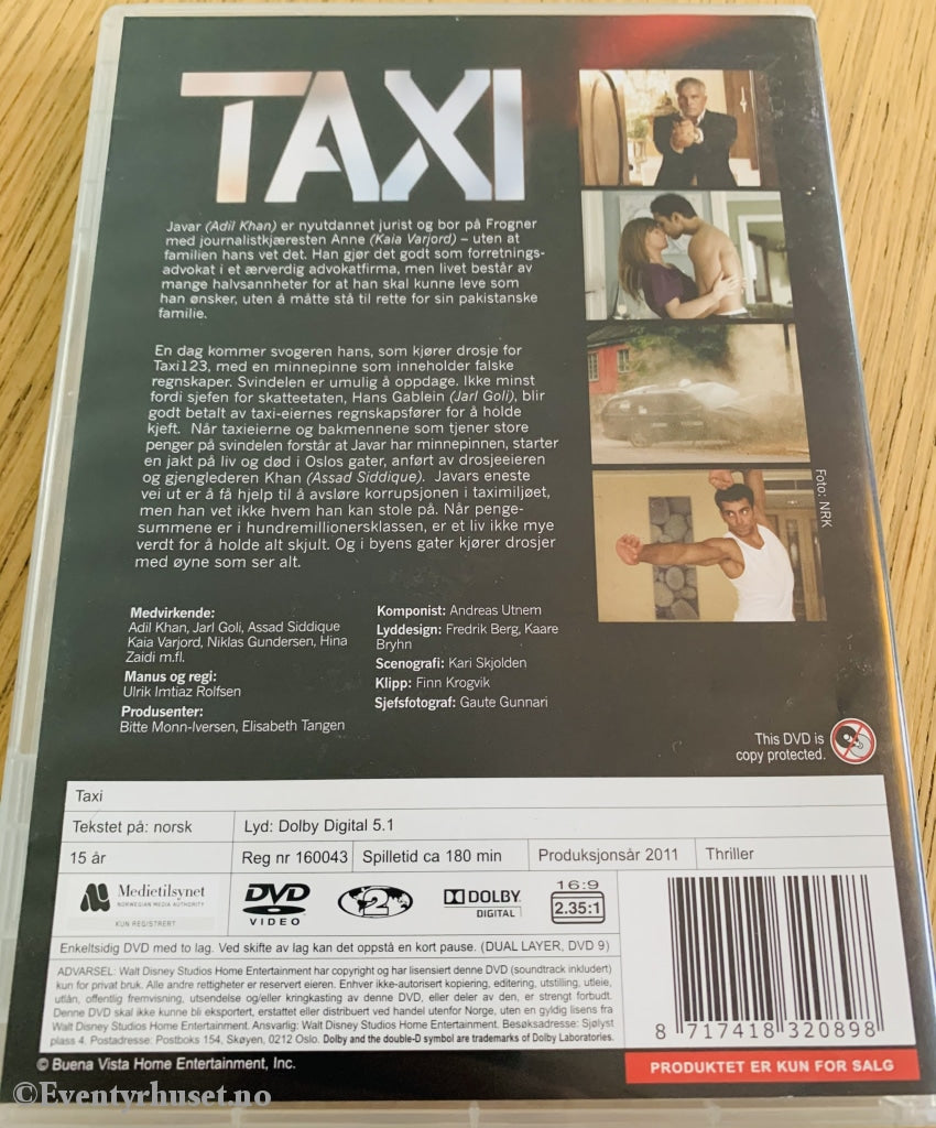 Taxi (Nrk). 2011. Dvd. Dvd