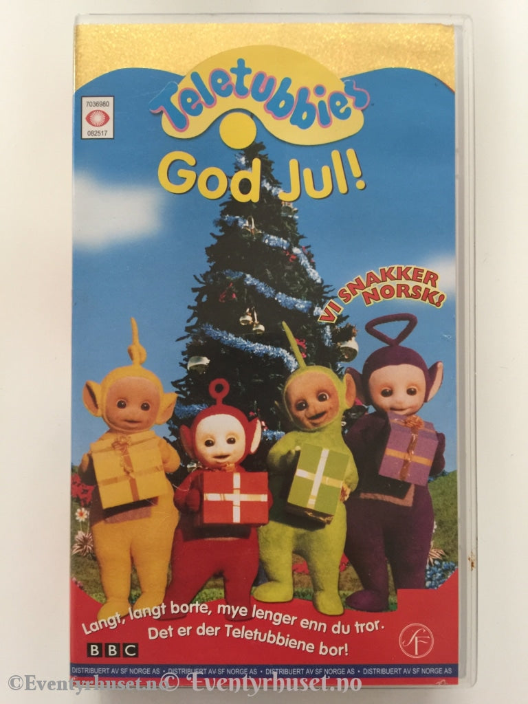 Teletubbies. 1997. God Jul! Bbc. Vhs. Vhs