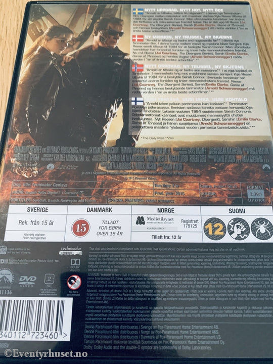 Terminator Genisys. Dvd. Dvd