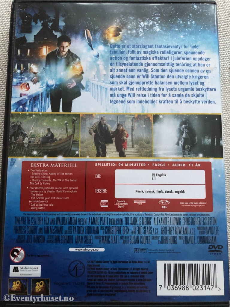 The Dark Is Rising. 2007. Dvd. Dvd