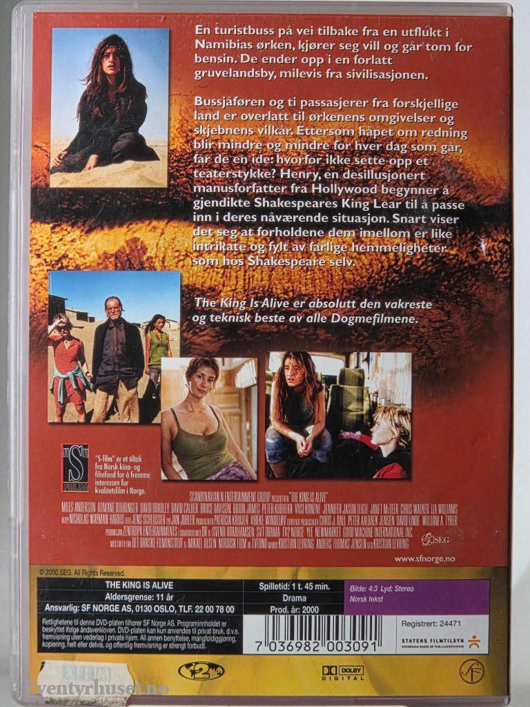 The King Is Alive (2000). DVD.