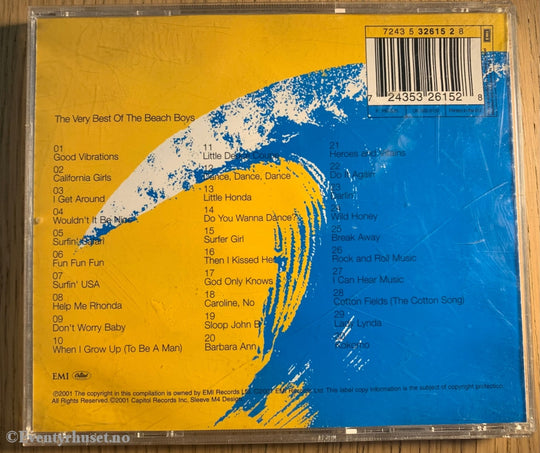 The Very Best Of Beach Boys. 2001. Cd. Cd