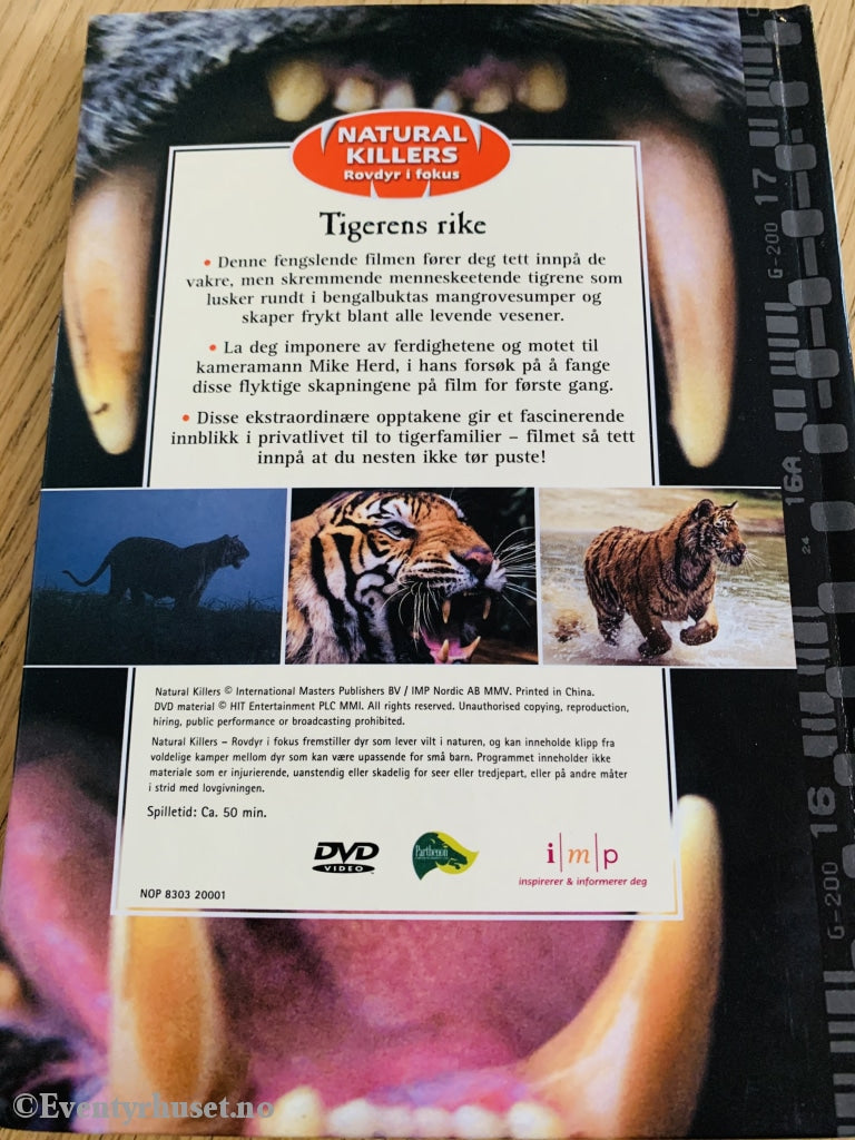 Tigerens Rike. Dvd. Dvd