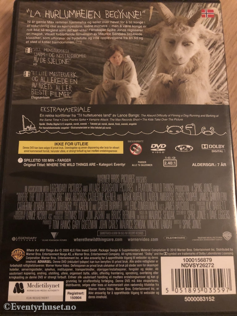 Til Huttetuenes Land. 2009. Dvd. Dvd