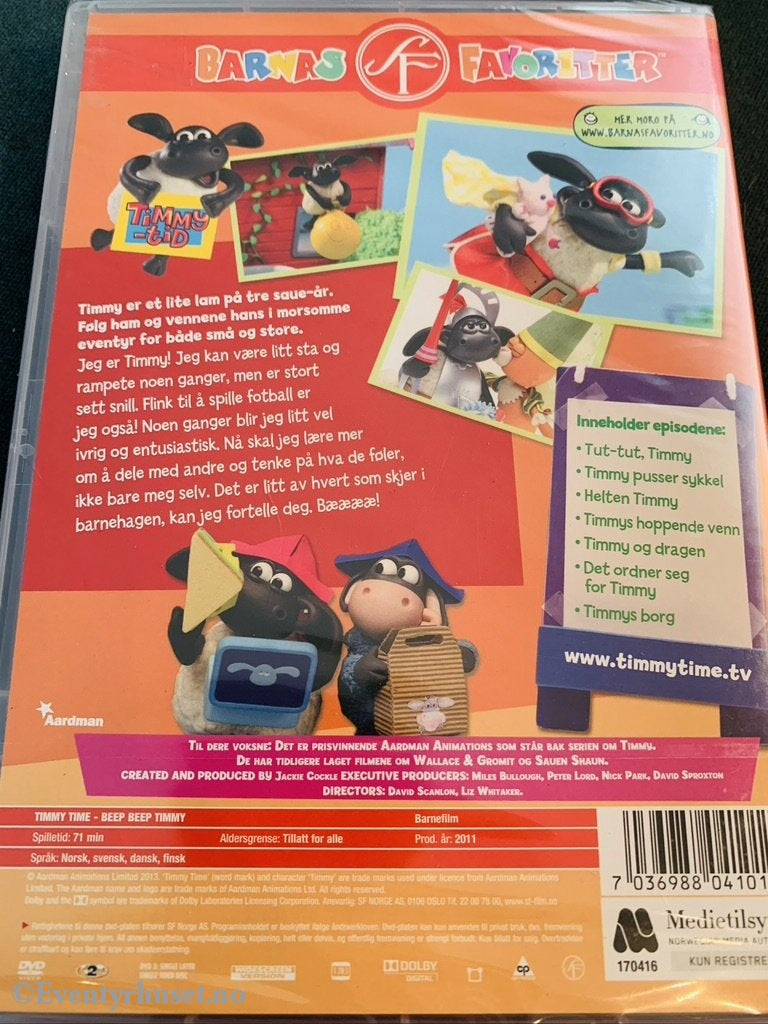 Timmy-Tid. Tut-Tut Timmy! Dvd. Dvd